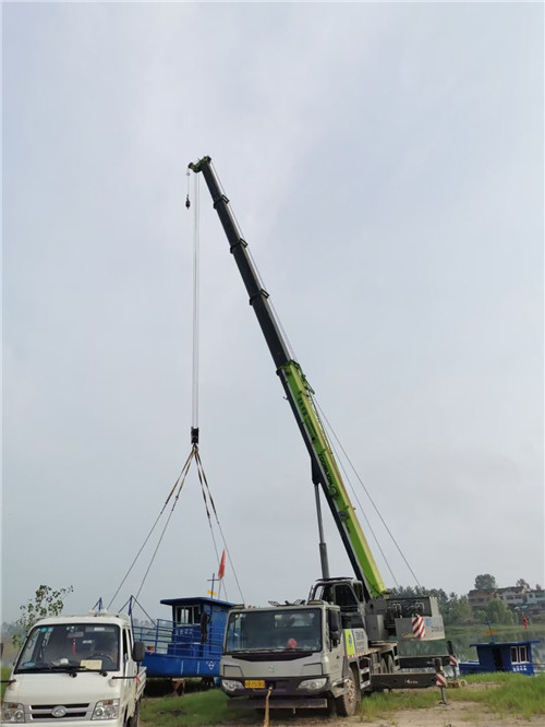 海沧区桥梁建设吊装案例